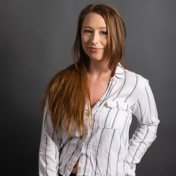 Blue Pin Stripe Button Down by Madewell - Picture 1 of 10